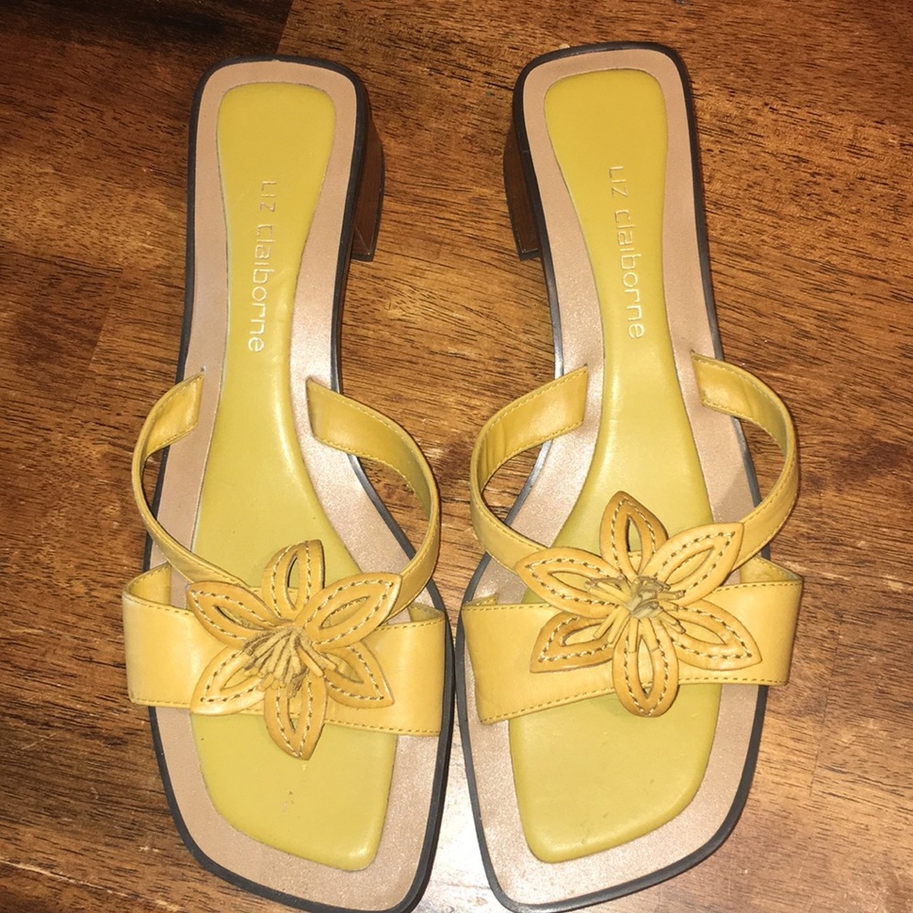 Liz Claiborne sandals size 8 1/2 worn once